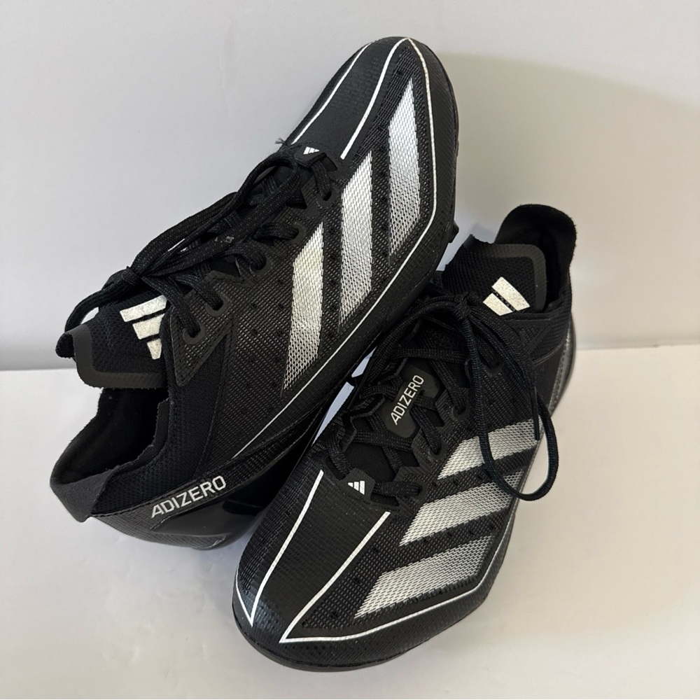Adidas Adizero Black and White Men's Shoes 6.5 - Picture 11 of 12